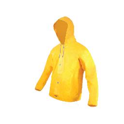 IMPERMEABLE TIPO CHAQUETÍN AMARILLO 