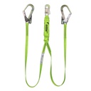 AMORTIGUADOR DE LINEA VERDE CON BANDA DOBLE DE 1 PULG. X 1.83 MTS CON UN GANCHO