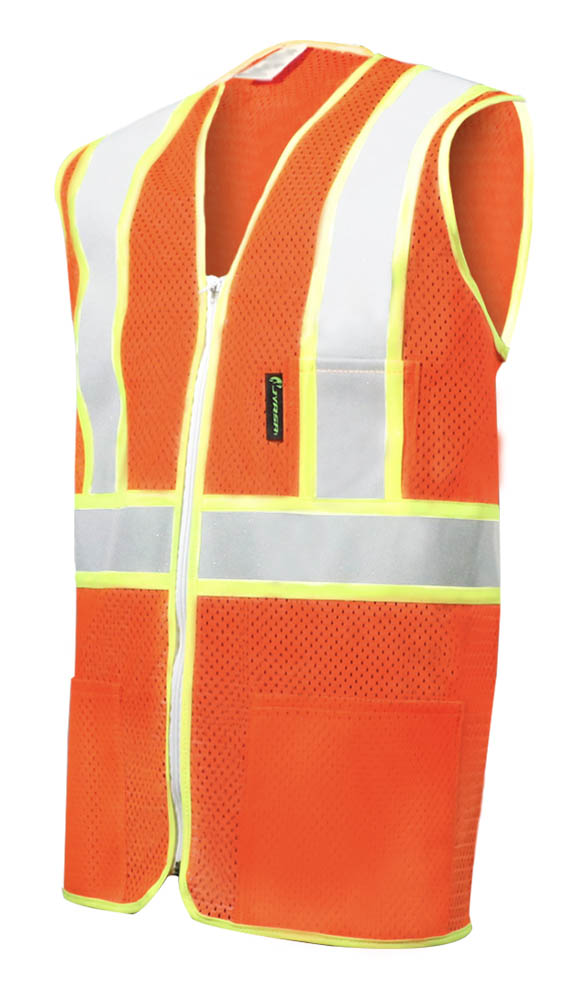 CHALECO JERSEY CON REFLEJANTE BICOLOR UNITALLA