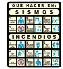 [Señales de protección civil] 34x40 CMS. FOTOLUMINICENTE