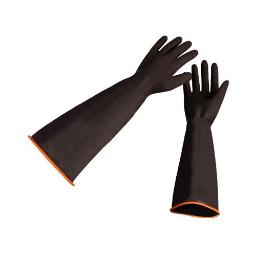 [SG-2022] GUANTES INDUSTRIALES DE LATEX DE USO RUDO LARGOS