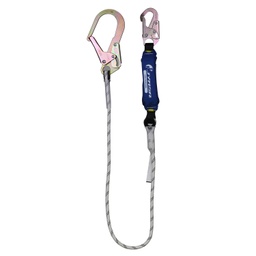 [SS-AMC5G-1M83CM] AMORTIGUADOR CON CUERDA DE NYLON DE 1/2 PULGADA Y GANCHO GRANDE DE 1.83MTS